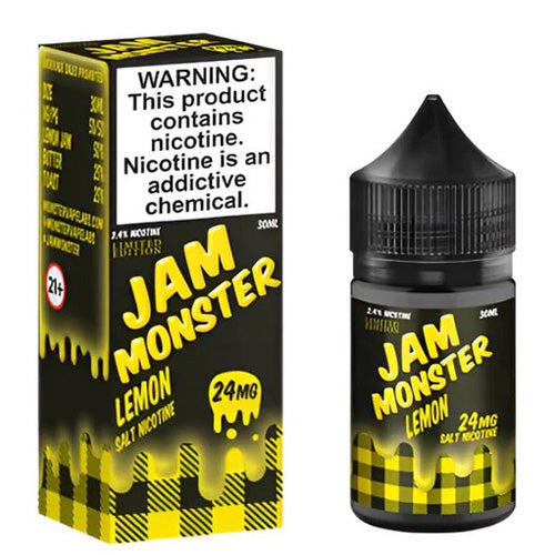 Jam Monster (LIQ Salt)(30mL) Jam  -  Qty per pack 1 Lemon Jam 48mg