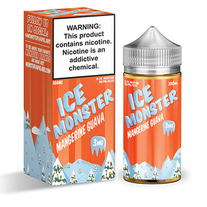 Jam Monster (LIQ FB)(100mL) Ice  -  Qty per pack 1 Mangerine Guava Ice 03mg