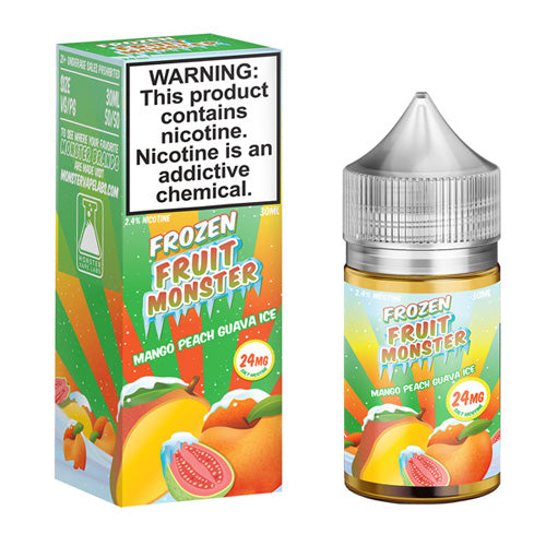 Jam Monster (LIQ Salt)(30mL) Frozen  -  Qty per pack 1 Mango Peach Guava Ice 24mg