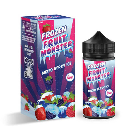 Jam Monster (LIQ FB)(100mL) Frozen  -  Qty per pack 1 Mixed Berry Ice 00mg