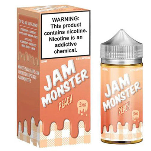 Jam Monster (LIQ FB)(100mL) Jam  -  Qty per pack 1 Peach Jam 03mg