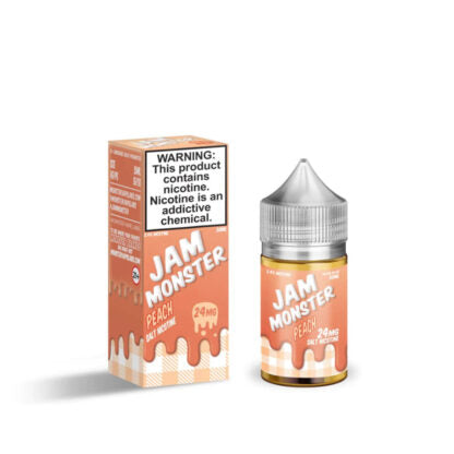 Jam Monster (LIQ Salt)(30mL) Jam  -  Qty per pack 1 Peach Jam 24mg