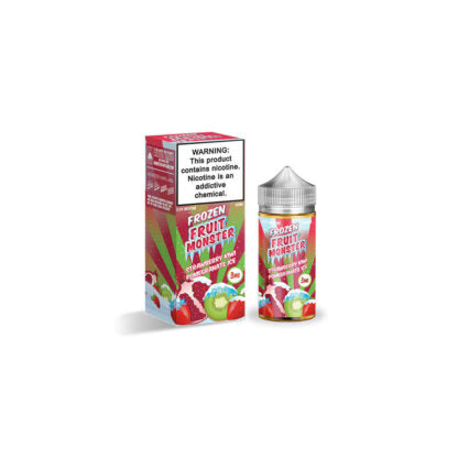 Jam Monster (LIQ FB)(100mL) Frozen  -  Qty per pack 1 Strawberry Kiwi Pomegranate Ice 00mg