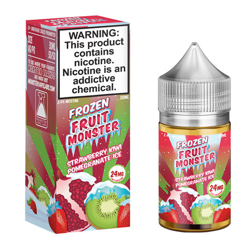 Jam Monster (LIQ Salt)(30mL) Frozen  -  Qty per pack 1 Strawberry Kiwi Pom Ice 24mg