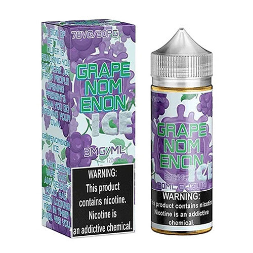 Nomenon (LIQ FB)(120mL)  -  Qty per pack 1 Grapenomenon Ice 03mg