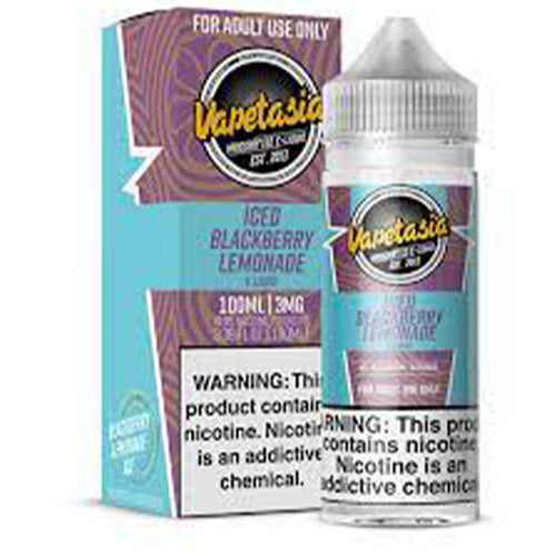 Vapetasia (LIQ FB)(100mL)  -  Qty per pack 1 Iced Blackberry Lemonade 03mg