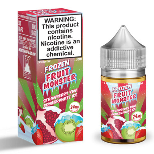 Jam Monster (LIQ Salt)(30mL) Frozen  -  Qty per pack 1 Strawberry Kiwi Pom Ice 48mg