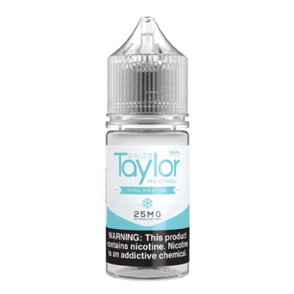 Taylor Flavors (LIQ Salt)(30mL)  -  Qty per pack 1 Cool Menthol 25mg