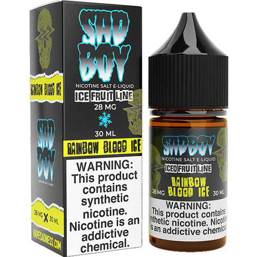 Sadboy (LIQ Salt)(30mL)  -  Qty per pack 1 Rainbow Blood Ice 48mg