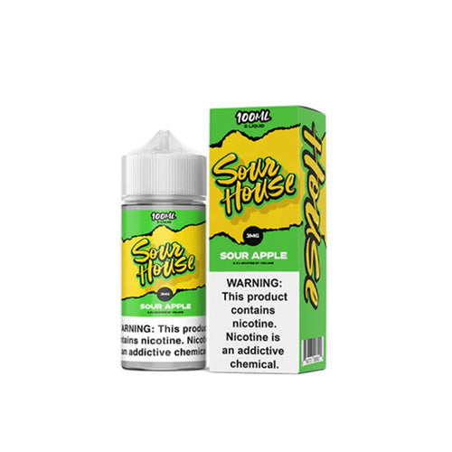 Sour House (LIQ FB)(100mL)  -  Qty per pack 1 Apple 00mg