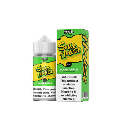 Sour House (LIQ FB)(100mL)  -  Qty per pack 1 Apple 00mg