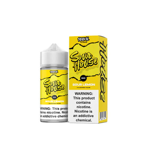 Sour House (LIQ FB)(100mL)  -  Qty per pack 1 Lemon 00mg