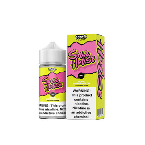 Sour House (LIQ FB)(100mL)  -  Qty per pack 1 Watermelon 00mg