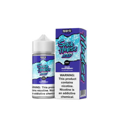 Sour House (LIQ FB)(100mL)  -  Qty per pack 1 Raspberry Iced 00mg