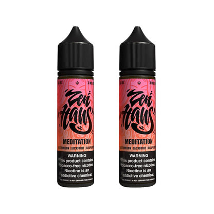 Zen Haus (LIQ FB)(120mL; 60mL x2)  -  Qty per pack 1 Meditation 06mg