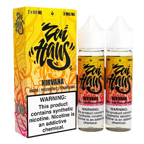 Zen Haus (LIQ FB)(120mL; 60mL x2)  -  Qty per pack 1 Nirvana 00mg