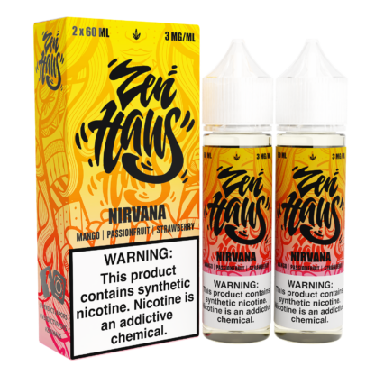 Zen Haus (LIQ FB)(120mL; 60mL x2)  -  Qty per pack 1 Nirvana 00mg