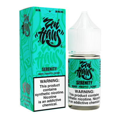 Zen Haus (LIQ Salt)(30mL)  -  Qty per pack 1 Serenity 30mg