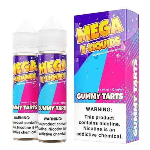 Mega (LIQ FB)(120mL; 60mL x2)  -  Qty per pack 1 Gummy Tarts 00mg