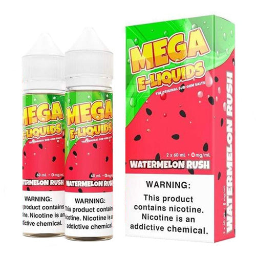 Mega (LIQ FB)(120mL; 60mL x2)  -  Qty per pack 1 Watermelon Rush 00mg