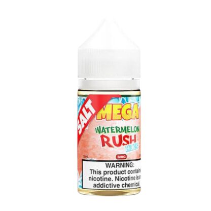 Mega (LIQ Salt)(30mL)  -  Qty per pack 1 Watermelon Rush Ice 50mg