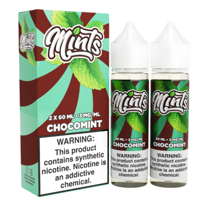 Mints (LIQ FB)(120mL; 60mL x2)  -  Qty per pack 1 Chocomint 00mg