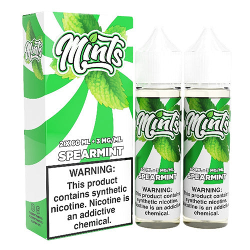 Mints (LIQ FB)(120mL; 60mL x2)  -  Qty per pack 1 Spearmint 00mg