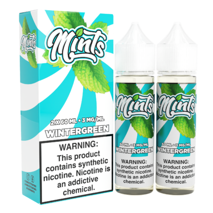 Mints (LIQ FB)(120mL; 60mL x2)  -  Qty per pack 1 Wintergreen 00mg