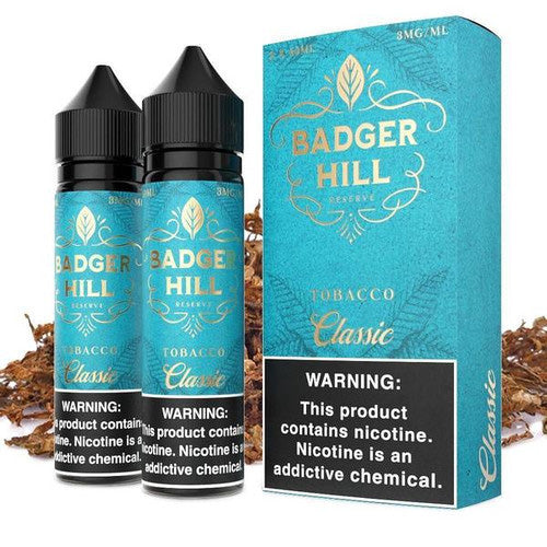 Badger Hill Reserve (LIQ FB)(120mL; 60mL x2)  -  Qty per pack 1 Classic 00mg