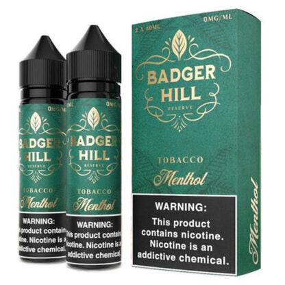 Badger Hill Reserve (LIQ FB)(120mL; 60mL x2)  -  Qty per pack 1 Menthol 00mg