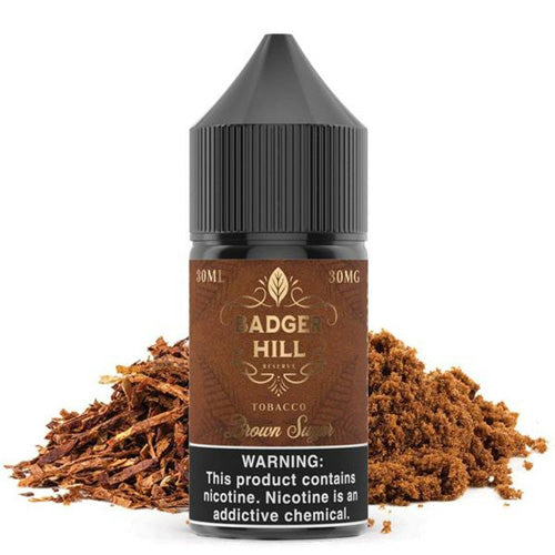 Badger Hill Reserve (LIQ Salt)(30mL)  -  Qty per pack 1 Brown Sugar 30mg