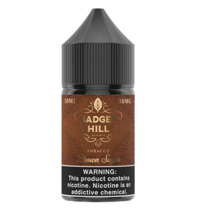 Badger Hill Reserve (LIQ Salt)(30mL)  -  Qty per pack 1 Brown Sugar 30mg