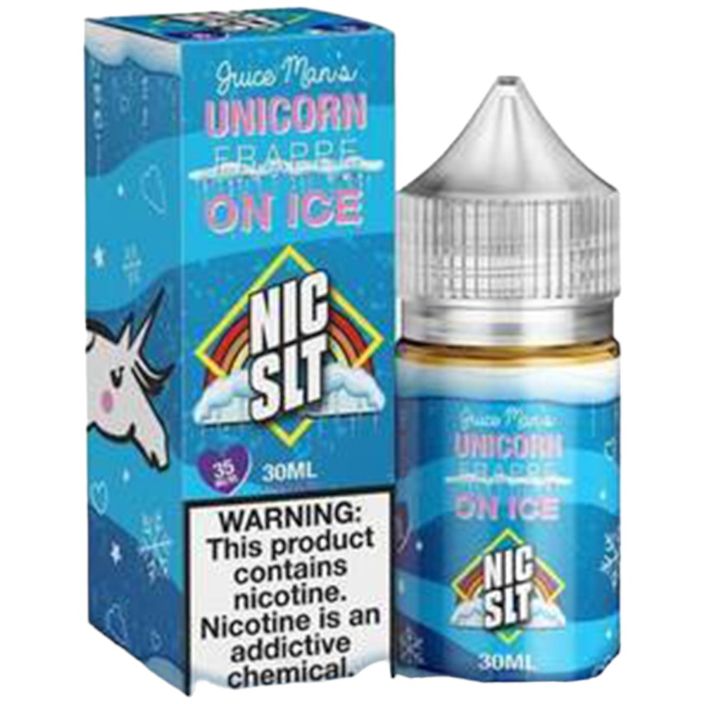 Juice Man (LIQ Salt)(30mL)  -  Qty per pack 1 Unicorn Frappe on Ice 50mg