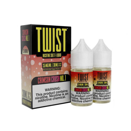 Twist (LIQ Salt)(60mL; 30mL x2)  -  Qty per pack 1 Crimson Crush No.1 35mg