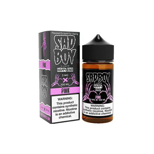 Sadboy (LIQ FB)(100mL)  -  Qty per pack 1 Happy End Pink 00mg