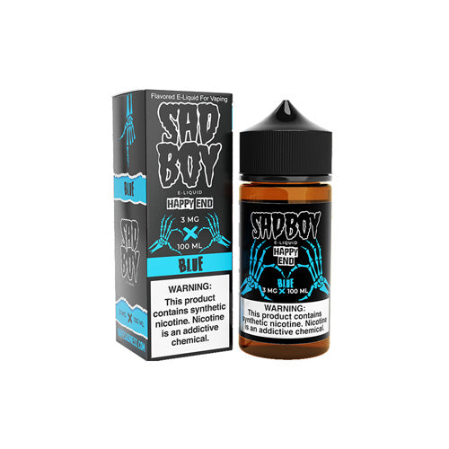 Sadboy (LIQ FB)(100mL)  -  Qty per pack 1 Happy End Blue 00mg