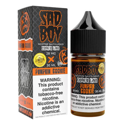 Sadboy (LIQ Salt)(30mL)  -  Qty per pack 1 Pumpkin Cookie 28mg