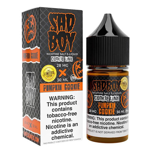 Sadboy (LIQ Salt)(30mL)  -  Qty per pack 1 Pumpkin Cookie 48mg