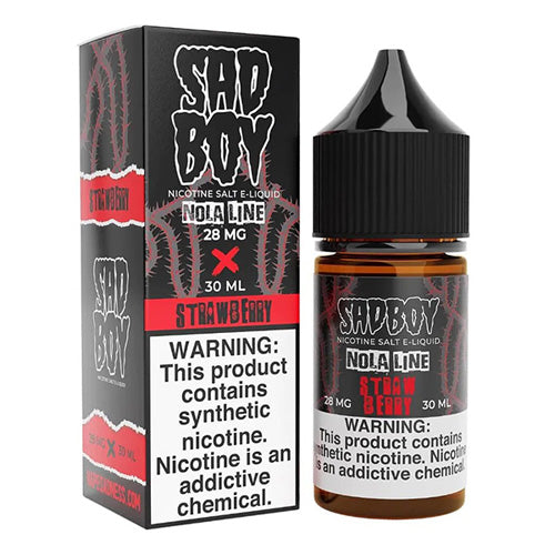 Sadboy (LIQ Salt)(30mL)  -  Qty per pack 1 Nola Strawberry 48mg