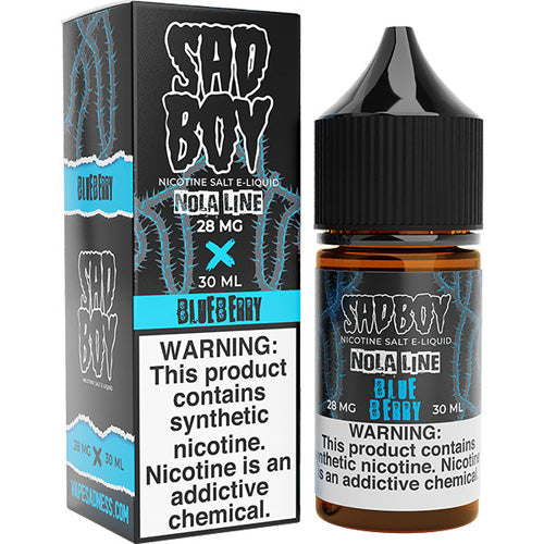 Sadboy (LIQ Salt)(30mL)  -  Qty per pack 1 Nola Blueberry 48mg