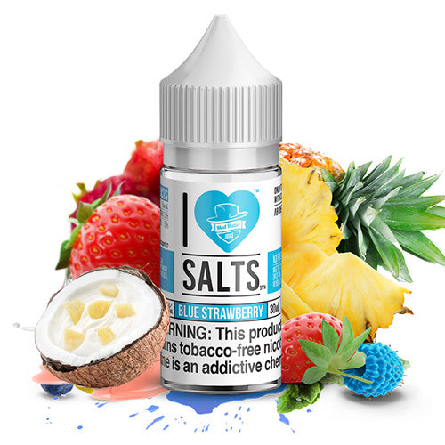 I Love Salts (LIQ Salt)(30mL)  -  Qty per pack 1 Blue Strawberry 50mg