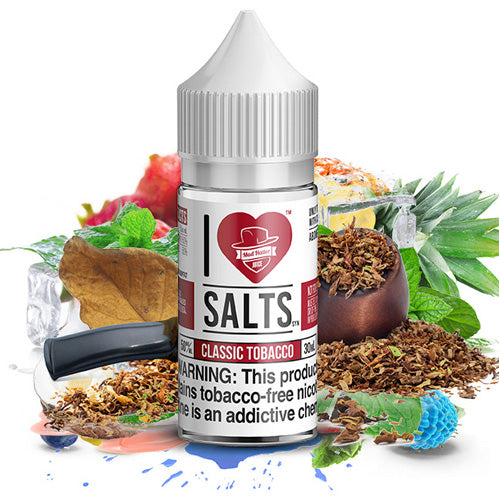 I Love Salts (LIQ Salt)(30mL)  -  Qty per pack 1 Classic Tobacco 50mg