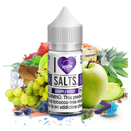 I Love Salts (LIQ Salt)(30mL)  -  Qty per pack 1 Grappleberry 25mg