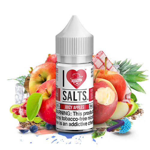 I Love Salts (LIQ Salt)(30mL)  -  Qty per pack 1 Juicy Apple 50mg