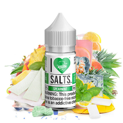 I Love Salts (LIQ Salt)(30mL)  -  Qty per pack 1 Spearmint 50mg