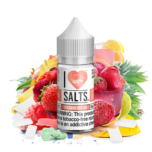 I Love Salts (LIQ Salt)(30mL)  -  Qty per pack 1 Strawberry Ice 50mg