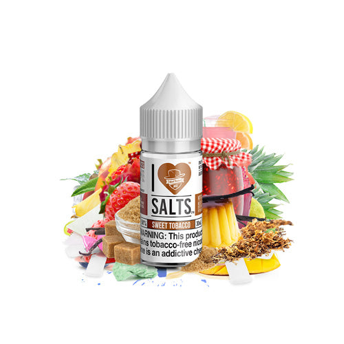 I Love Salts (LIQ Salt)(30mL)  -  Qty per pack 1 Sweet Tobacco 50mg