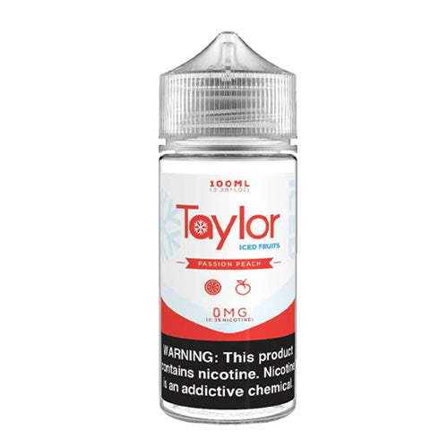 Taylor Flavors (LIQ FB)(100mL)  -  Qty per pack 1 Passion Peach Iced 00mg