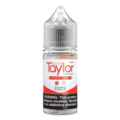 Taylor Flavors (LIQ Salt)(30mL)  -  Qty per pack 1 Passion Peach Iced 25mg