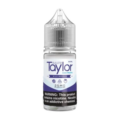 Taylor Flavors (LIQ Salt)(30mL)  -  Qty per pack 1 Wild Berries Iced 25mg